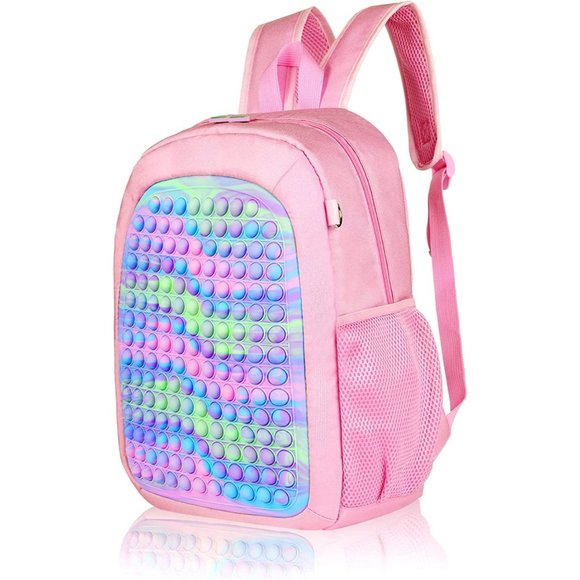* New Pop School Backpack for Girls or Boys, Large Capacity Lightweight … main image 4